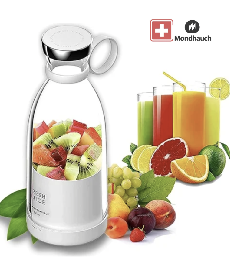 Mondhauch Tragbarer Mixer, Smoothie Mixer USB wiederaufladbar, Personal Blender, Shakes & Babybrei