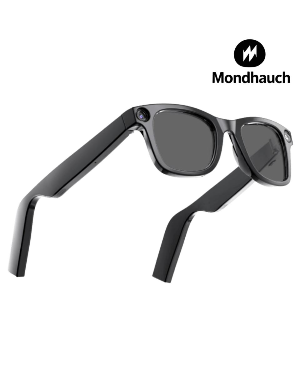 Mondhauch Intelligente Brille – AI Smart Glasses mit 8MP Sony Kamera - MONDHAUCH CH